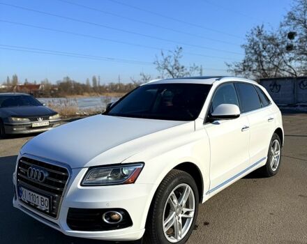 Белый Ауди Ку 5, объемом двигателя 2 л и пробегом 150 тыс. км за 15399 $, фото 1 на Automoto.ua