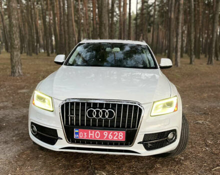Белый Ауди Ку 5, объемом двигателя 2 л и пробегом 174 тыс. км за 16599 $, фото 1 на Automoto.ua