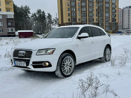 Белый Ауди Ку 5, объемом двигателя 1.98 л и пробегом 124 тыс. км за 19333 $, фото 1 на Automoto.ua