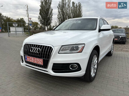Ауди Ку 5 2016 в Черкассах на Automoto.ua Белый Ауди Ку 5, объемом двигателя 1.98 л и пробегом 194 тыс. км за 14950 $, фото 1 на Automoto.ua