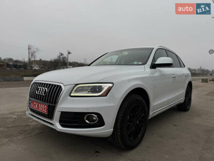 Белый Ауди Ку 5, объемом двигателя 2 л и пробегом 200 тыс. км за 16000 $, фото 1 на Automoto.ua