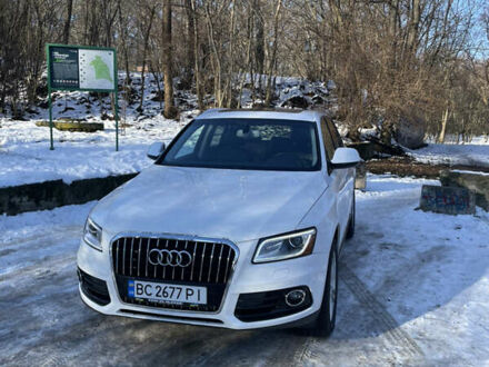 Ауди Ку 5 2016 в Львове на Automoto.ua Белый Ауди Ку 5, объемом двигателя 1.98 л и пробегом 147 тыс. км за 17000 $, фото 1 на Automoto.ua