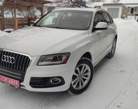 Белый Ауди Ку 5, объемом двигателя 2 л и пробегом 215 тыс. км за 15800 $, фото 1 на Automoto.ua