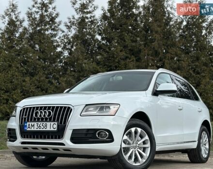 Белый Ауди Ку 5, объемом двигателя 1.98 л и пробегом 126 тыс. км за 17999 $, фото 1 на Automoto.ua