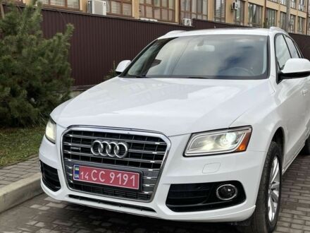 Белый Ауди Ку 5, объемом двигателя 2 л и пробегом 105 тыс. км за 16600 $, фото 1 на Automoto.ua