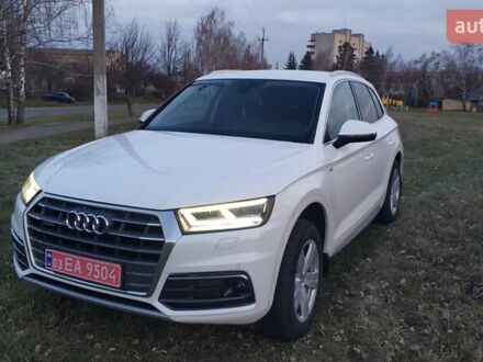 Ауді Ку 5 2017 у Черкасах на Automoto.ua Білий Ауді Ку 5, об'ємом двигуна 1.97 л та пробігом 158 тис. км за 28399 $, фото 1 на Automoto.ua