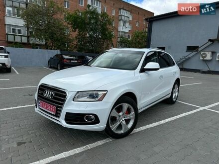 Белый Ауди Ку 5, объемом двигателя 2 л и пробегом 170 тыс. км за 17700 $, фото 1 на Automoto.ua