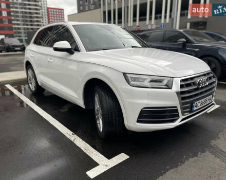 Белый Ауди Ку 5, объемом двигателя 1.98 л и пробегом 130 тыс. км за 25900 $, фото 1 на Automoto.ua