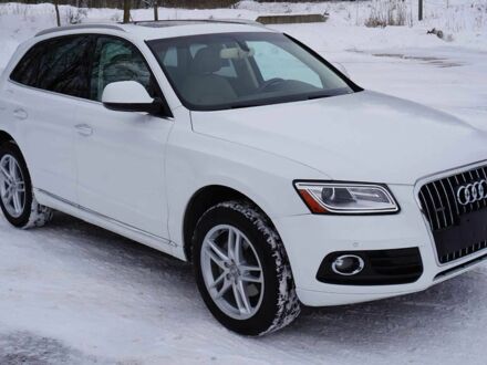 Белый Ауди Ку 5, объемом двигателя 2 л и пробегом 55 тыс. км за 5000 $, фото 1 на Automoto.ua