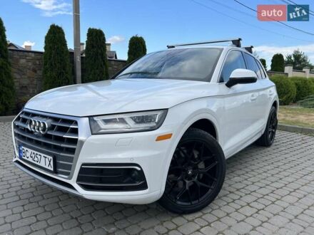 Ауди Ку 5 2018 в Львове на Automoto.ua Белый Ауди Ку 5, объемом двигателя 1.98 л и пробегом 78 тыс. км за 28900 $, фото 1 на Automoto.ua