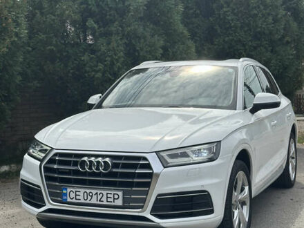 Ауди Ку 5 2018 в Черновцах на Automoto.ua Белый Ауди Ку 5, объемом двигателя 1.98 л и пробегом 85 тыс. км за 27900 $, фото 1 на Automoto.ua
