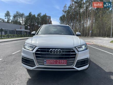 Ауди Ку 5 2018 в Житомире на Automoto.ua Белый Ауди Ку 5, объемом двигателя 2 л и пробегом 108 тыс. км за 29550 $, фото 1 на Automoto.ua