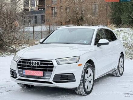 Белый Ауди Ку 5, объемом двигателя 2 л и пробегом 143 тыс. км за 23599 $, фото 1 на Automoto.ua