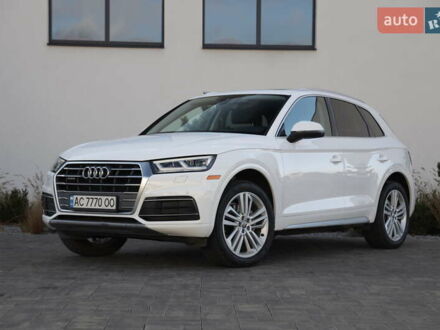 Белый Ауди Ку 5, объемом двигателя 1.98 л и пробегом 120 тыс. км за 28500 $, фото 1 на Automoto.ua