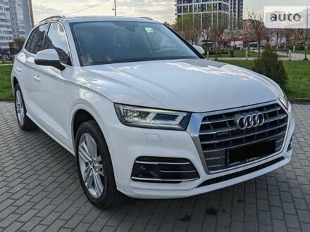 Ауди Ку 5 2018 в Львове на Automoto.ua Белый Ауди Ку 5, объемом двигателя 2 л и пробегом 25 тыс. км за 33700 $, фото 1 на Automoto.ua