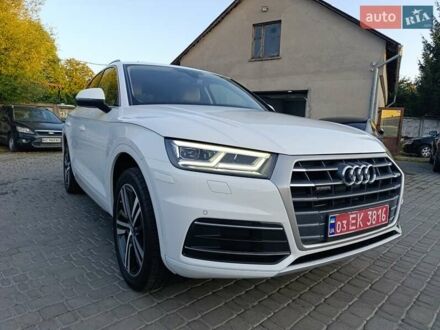 Белый Ауди Ку 5, объемом двигателя 2 л и пробегом 179 тыс. км за 21500 $, фото 1 на Automoto.ua