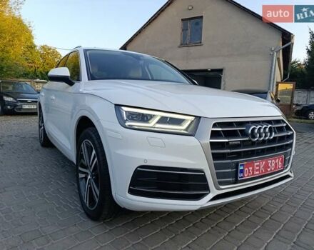 Білий Ауді Ку 5, об'ємом двигуна 2 л та пробігом 179 тис. км за 21500 $, фото 1 на Automoto.ua