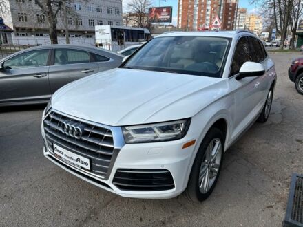 Ауди Ку 5 2018 в Полтаве на Automoto.ua Белый Ауди Ку 5, объемом двигателя 2 л и пробегом 182 тыс. км за 22900 $, фото 1 на Automoto.ua