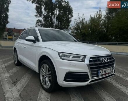 Белый Ауди Ку 5, объемом двигателя 1.98 л и пробегом 136 тыс. км за 24200 $, фото 1 на Automoto.ua