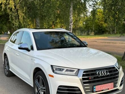 Ауди Ку 5 2018 в Кременчуге на Automoto.ua Белый Ауди Ку 5, объемом двигателя 3 л и пробегом 110 тыс. км за 839 $, фото 1 на Automoto.ua
