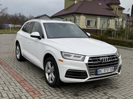 Білий Ауді Ку 5, об'ємом двигуна 2 л та пробігом 95 тис. км за 29000 $, фото 1 на Automoto.ua