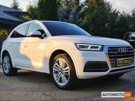 Ауді Ку 5 2019 у Львові на Automoto.ua Білий Ауді Ку 5, об'ємом двигуна 2 л та пробігом 122 тис. км за 29800 $, фото 1 на Automoto.ua