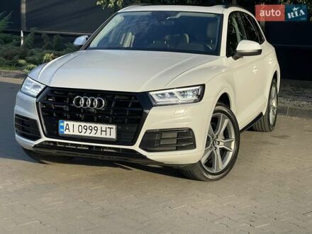 Ауди Ку 5 2019 в Белой Церкве на Automoto.ua Белый Ауди Ку 5, объемом двигателя 1.98 л и пробегом 41 тыс. км за 32650 $, фото 1 на Automoto.ua