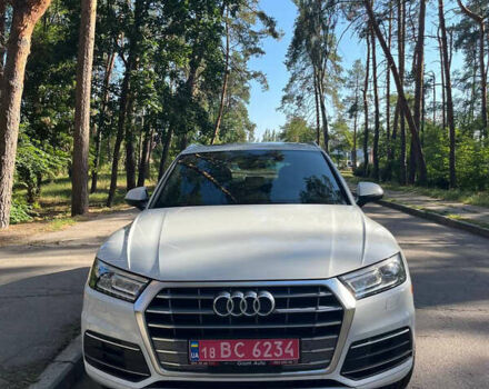 Білий Ауді Ку 5, об'ємом двигуна 2 л та пробігом 94 тис. км за 30300 $, фото 1 на Automoto.ua