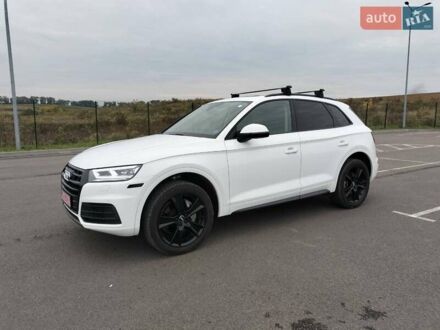 Белый Ауди Ку 5, объемом двигателя 2 л и пробегом 52 тыс. км за 30900 $, фото 1 на Automoto.ua