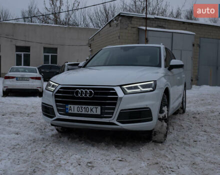 Белый Ауди Ку 5, объемом двигателя 1.98 л и пробегом 103 тыс. км за 34000 $, фото 1 на Automoto.ua