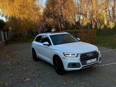 Белый Ауди Ку 5, объемом двигателя 2 л и пробегом 85 тыс. км за 23900 $, фото 1 на Automoto.ua