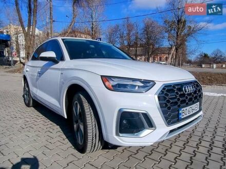 Ауді Ку 5 2021 у Хмельницькому на Automoto.ua Білий Ауді Ку 5, об'ємом двигуна 1.98 л та пробігом 65 тис. км за 30999 $, фото 1 на Automoto.ua