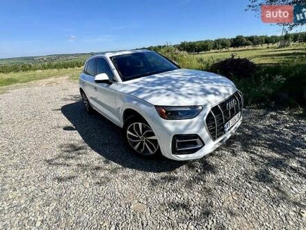 Ауди Ку 5 2021 в Львове на Automoto.ua Белый Ауди Ку 5, объемом двигателя 1.98 л и пробегом 51 тыс. км за 37500 $, фото 1 на Automoto.ua
