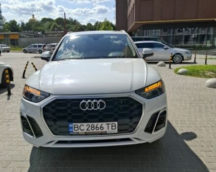Белый Ауди Ку 5, объемом двигателя 2 л и пробегом 25 тыс. км за 49900 $, фото 1 на Automoto.ua