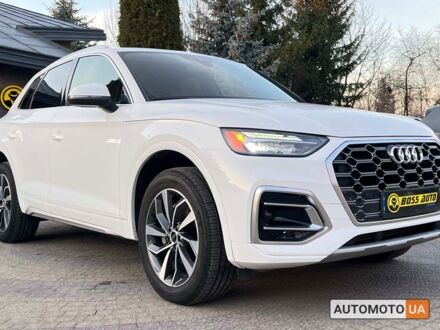 Ауди Ку 5 2021 в Львове на Automoto.ua Белый Ауди Ку 5, объемом двигателя 2 л и пробегом 21 тыс. км за 38999 $, фото 1 на Automoto.ua