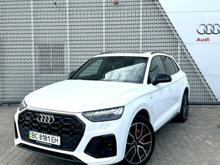 Ауди Ку 5 2021 в Львове на Automoto.ua Белый Ауди Ку 5, объемом двигателя 1.97 л и пробегом 74 тыс. км за 57900 $, фото 1 на Automoto.ua