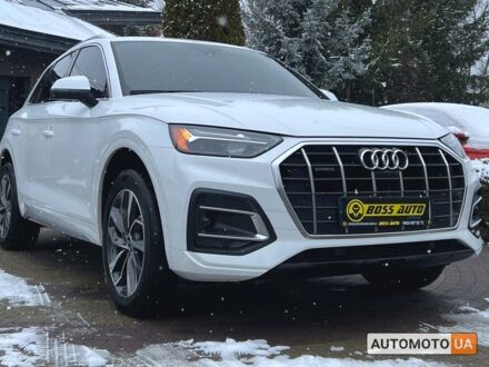 Ауди Ку 5 2021 в Львове на Automoto.ua Белый Ауди Ку 5, объемом двигателя 2 л и пробегом 86 тыс. км за 32800 $, фото 1 на Automoto.ua