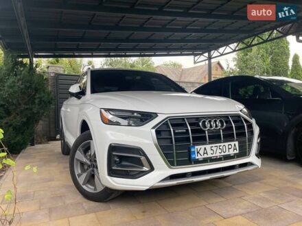 Ауди Ку 5 2023 в Киеве на Automoto.ua Белый Ауди Ку 5, объемом двигателя 1.98 л и пробегом 56 тыс. км за 42800 $, фото 1 на Automoto.ua