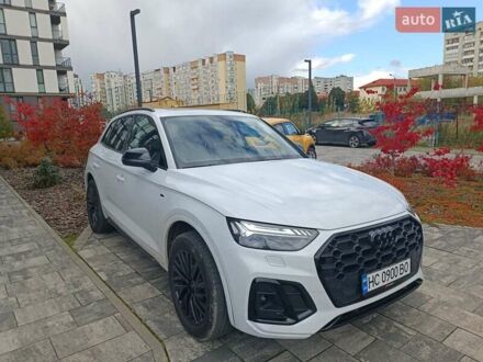 Ауди Ку 5 2023 в Львове на Automoto.ua Белый Ауди Ку 5, объемом двигателя 1.98 л и пробегом 24 тыс. км за 35000 $, фото 1 на Automoto.ua