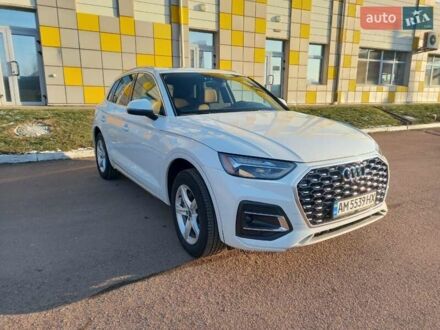 Ауді Ку 5 2023 у Києві на Automoto.ua Білий Ауді Ку 5, об'ємом двигуна 1.98 л та пробігом 25 тис. км за 36000 $, фото 1 на Automoto.ua