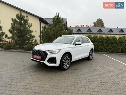 Ауди Ку 5 2023 в Виннице на Automoto.ua Белый Ауди Ку 5, объемом двигателя 1.98 л и пробегом 11 тыс. км за 34400 $, фото 1 на Automoto.ua