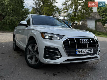 Ауді Ку 5 2023 у Вінниці на Automoto.ua Білий Ауді Ку 5, об'ємом двигуна 1.98 л та пробігом 13 тис. км за 42900 $, фото 1 на Automoto.ua