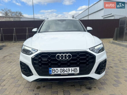 Ауди Ку 5 2024 в Тернополе на Automoto.ua Белый Ауди Ку 5, объемом двигателя 1.98 л и пробегом 3 тыс. км за 56000 $, фото 1 на Automoto.ua