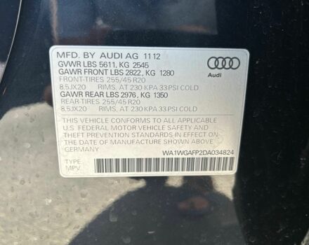 Черный Ауди Ку 5, объемом двигателя 3 л и пробегом 138 тыс. км за 285 $, фото 10 на Automoto.ua