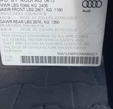 Черный Ауди Ку 5, объемом двигателя 1.98 л и пробегом 233 тыс. км за 15299 $, фото 25 на Automoto.ua