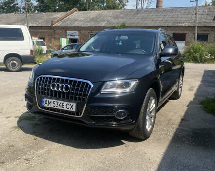 Черный Ауди Ку 5, объемом двигателя 2 л и пробегом 223 тыс. км за 18500 $, фото 2 на Automoto.ua