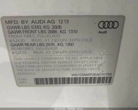 Чорний Ауді Ку 5, об'ємом двигуна 0 л та пробігом 94 тис. км за 4000 $, фото 8 на Automoto.ua