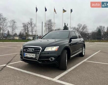 Черный Ауди Ку 5, объемом двигателя 1.98 л и пробегом 98 тыс. км за 20500 $, фото 1 на Automoto.ua