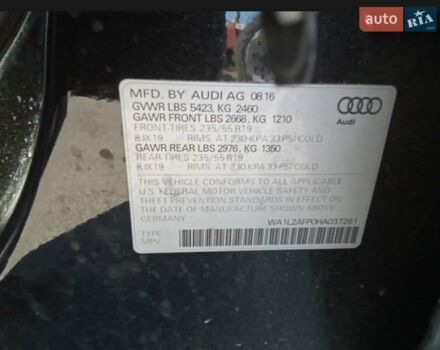 Черный Ауди Ку 5, объемом двигателя 1.98 л и пробегом 173 тыс. км за 14500 $, фото 39 на Automoto.ua