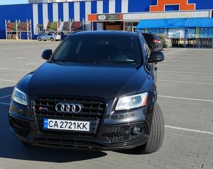 Ауди Ку 5 2016 в Умани на Automoto.ua Черный Ауди Ку 5, объемом двигателя 3 л и пробегом 219 тыс. км за 18750 $, фото 11 на Automoto.ua